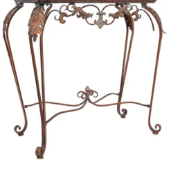 Set Of 2 Traditional Iron Console Tables With Mirror Bronze - Olivia & May -Umbra Home Decor Shop GUEST 74210fd2 af80 4756 af8b c06078f3d201