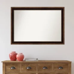 40" X 28" Non-Beveled Corded Bronze Wall Mirror - Amanti Art -Umbra Home Decor Shop GUEST 7443b572 0994 47d0 b2e2 d52a91a4be50