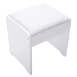 Tangkula 2 Drawers Make-up Mirror Set Vanity Dressing Table Flip-type Desktop With Stool -Umbra Home Decor Shop GUEST 74bf7829 aa00 4aca a28e 359f9c313ecb