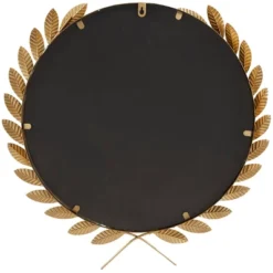 Metal Leaf Wall Mirror Gold - CosmoLiving By Cosmopolitan -Umbra Home Decor Shop GUEST 75976ab3 ea80 44c2 a3f3 7351d442fdc2