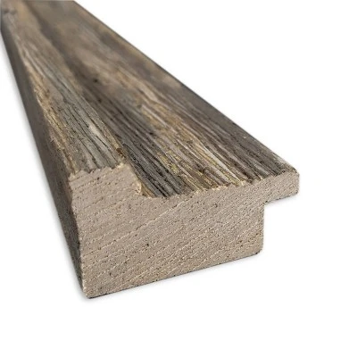 17" X 51" Regis Narrow Framed Full Length On The Door Mirror Light Brown - Amanti Art 1 17" X 51" Regis Narrow Framed Full Length On The Door Mirror Light Brown - Amanti Art