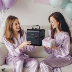 Byootique Makeup Train Case Cosmetic Organizer W/ Mirror Artist 14 Byootique Makeup Train Case Cosmetic Organizer W/ Mirror Artist -Umbra Home Decor Shop GUEST 75f1fb2f 5ea1 44ba ad03 2af678bcfae8