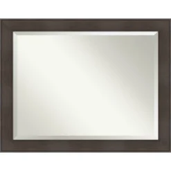 William Framed Bathroom Vanity Wall Mirror Espresso - Amanti Art -Umbra Home Decor Shop GUEST 7623b6ad 2999 443b a3c7 15a84fd6da2b