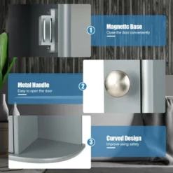 Costway Bathroom Cabinet Medicine Cabinet Single Door Shelves Wall Mount Cabinet W/ Mirror Gray 14 Costway Bathroom Cabinet Medicine Cabinet Single Door Shelves Wall Mount Cabinet W/ Mirror Gray -Umbra Home Decor Shop GUEST 7668f446 911e 41f5 84be cce3843c1ccb