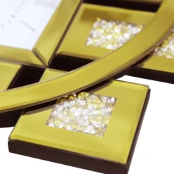 Large Wall Clock With Mirror Finishing Wall Decor Mirror Clock W/ Diamond Inlay -Umbra Home Decor Shop GUEST 767e420a 3062 4a37 b2cf d04ddb45ef31