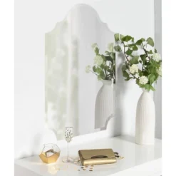 24" X 36" Reign Arch Wall Mirror Silver - Kate & Laurel All Things Decor -Umbra Home Decor Shop GUEST 780ba9aa 1ff2 4682 b31e 99865fece941