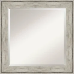 Crackled Framed Bathroom Vanity Wall Mirror Metallic - Amanti Art -Umbra Home Decor Shop GUEST 79a1b351 9064 436f 83c3 2b7b96be7727