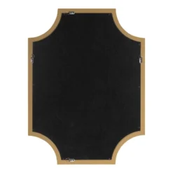 18" X 24" Hogan Scallop Wall Mirror Gold - Kate & Laurel All Things Decor -Umbra Home Decor Shop GUEST 7a2650da 8141 4932 9dfb 36b87183884a