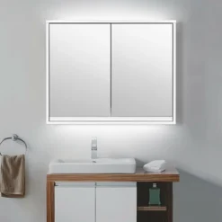 Costway Wall Mounted Bathroom Medicine Cabinet Storage Cabinet Double Mirror Door Organizer Shelf White -Umbra Home Decor Shop GUEST 7af8397b b670 4bd9 8d81 d4d869ac9ae6