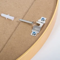 Alani Wall Mounted Round Mirror With Brushed Aluminum Frame Large Circle Mirror For Wall,Circle Bathroom Mirror-The Pop Home -Umbra Home Decor Shop GUEST 7b13d355 af77 4572 8878 3b48bb3d9518