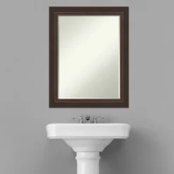Amanti Art Lara Bronze Petite Bevel Wood Bathroom Wall Mirror 28.5 X 22.5 In. 16 Amanti Art Lara Bronze Petite Bevel Wood Bathroom Wall Mirror 28.5 X 22.5 In. -Umbra Home Decor Shop GUEST 7c970b67 5b62 4699 a5ac f16a0e9df9a9