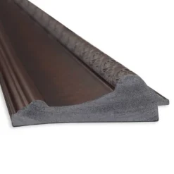 48" X 37" Non-Beveled Decorative Bathroom Wall Mirror Bronze - Amanti Art