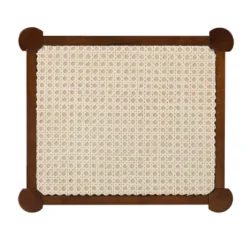 Linon Callie Solid Wood Vanity With Stool: Bohemian Design, Flip Mirror, Storage Space -Umbra Home Decor Shop GUEST 7d443ff1 ef8e 47cf b430 b3964659b903