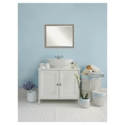 31" X 25" Bel Volto Silver Framed Wall Mirror - Amanti Art -Umbra Home Decor Shop GUEST 7d829102 4a58 42dd 92d8 1659ee30f5fc