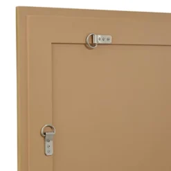 Noble Park Jeneva Rectangular Vanity Wall Mirror Modern Beveled Shiny Gold Leaf Wood Frame 27" Wide For Bathroom Bedroom Living Room Home Office House -Umbra Home Decor Shop GUEST 7e09382c 3c36 466f 82a3 cbd3a81a40c0