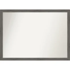 Regis Barnwood Narrow Non-Beveled Wood Bathroom Wall Mirror Wall Mirror -Umbra Home Decor Shop GUEST 7eae82ca 1627 47bb 8037 53c9cc125c1e