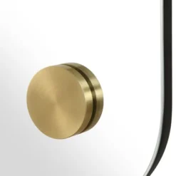 Uttermost Hamrick Frameless Rectangular Mirror With Soft Rounded Corners Brass Accents -Umbra Home Decor Shop GUEST 7f624dde 5270 4d2b bf61 29c1c7819731