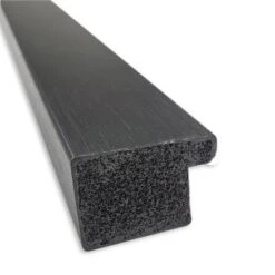 40" X 29" Non-Beveled Grace Brushed Narrow Bathroom Wall Mirror Metallic Silver - Amanti Art