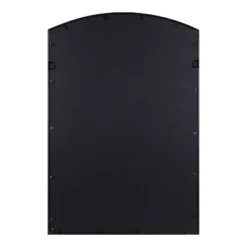 24" X 36" Forsyth Windowpane Arch Mirror Black - Kate & Laurel All Things Decor -Umbra Home Decor Shop GUEST 8081a94a afce 415a a1b8 f0479c70d47c