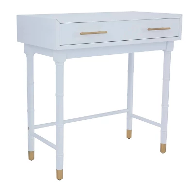 Set Of 2 Traditional Wood Console Tables With Mirror White - Olivia & May 6 Set Of 2 Traditional Wood Console Tables With Mirror White - Olivia & May - Image 6