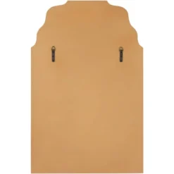 Noble Park Rectangular Vanity Decorative Wall Mirror Modern Beveled Waved Arched Lush Antique Gold Frame 26" Wide For Bathroom -Umbra Home Decor Shop GUEST 818a8439 8488 44e0 8db2 5ee67047a3fc