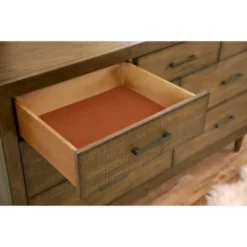 Aurora Mid Century Seven Drawer Wood Dresser & Mirror Brown - Abbyson Living -Umbra Home Decor Shop GUEST 8194a5e8 1c9c 42a3 991f 4114fd7d3c88