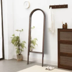20" X 65" Wood Arched Floor Mirror Walnut - Threshold™ Designed With Studio McGee 9 20" X 65" Wood Arched Floor Mirror Walnut - Threshold™ Designed With Studio McGee -Umbra Home Decor Shop GUEST 81f51cc3 e298 45f1 918e 99d64a72c53a