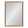 18" X 24" Evans Rectangle Wall Mirror Gold - Kate & Laurel All Things Decor