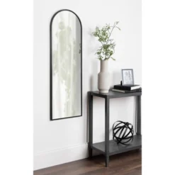 16" X 48" Valenti Tall Framed Arch Mirror - Kate And Laurel 14 16" X 48" Valenti Tall Framed Arch Mirror - Kate And Laurel -Umbra Home Decor Shop GUEST 82c9d460 57a3 46df 8cd8 7d8af6afa37a