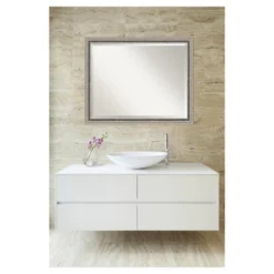 31" X 25" Bel Volto Silver Framed Wall Mirror - Amanti Art -Umbra Home Decor Shop GUEST 82fb5baf 2723 4edf 9a83 bd8ab0a1f025
