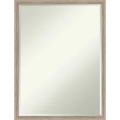 Amanti Art Hardwood Wedge Petite Bevel Wood Bathroom Wall Mirror -Umbra Home Decor Shop GUEST 833e001e 5038 4cf3 8f91 1ca5151899ea