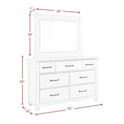 Jack 7 Drawer Dresser With Mirror Set Walnut - Picket House Furnishings -Umbra Home Decor Shop GUEST 838f139f b7a5 4a6b a380 640239244f53