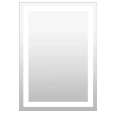 Remy Rectangular Frameless Anti-Fog Aluminum Front-lit Tri-color LED Bathroom Vanity Mirror With Smart Touch Control - JONATHAN Y -Umbra Home Decor Shop GUEST 847269c4 2e01 4365 a670 414562ea6911