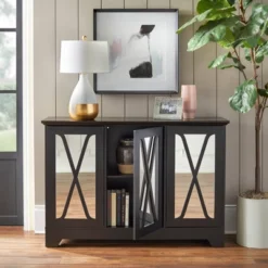 Reflections Side Board Buffet Servers With Mirror - Buylateral -Umbra Home Decor Shop GUEST 849ef970 9147 470e bec4 c23b40493e44