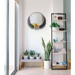 21" Empress Grecian Round Wall Mirror - Infinity Instruments -Umbra Home Decor Shop GUEST 84b591f2 b061 4e8c 9999 dc9545d806e6