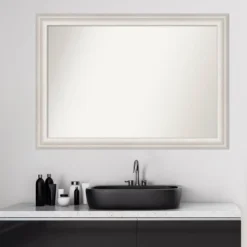 41" X 29" Non-Beveled Trio White Wash Silver Bathroom Wall Mirror - Amanti Art 15 41" X 29" Non-Beveled Trio White Wash Silver Bathroom Wall Mirror - Amanti Art -Umbra Home Decor Shop GUEST 856f6e13 ebdb 40fb a82c ac439999ad0d