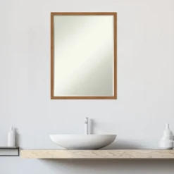 Amanti Art Carlisle Narrow Petite Bevel Wood Bathroom Wall Mirror 18 Amanti Art Carlisle Narrow Petite Bevel Wood Bathroom Wall Mirror -Umbra Home Decor Shop GUEST 8a44748d 19dd 4737 b320 5eb7f5c3aa78