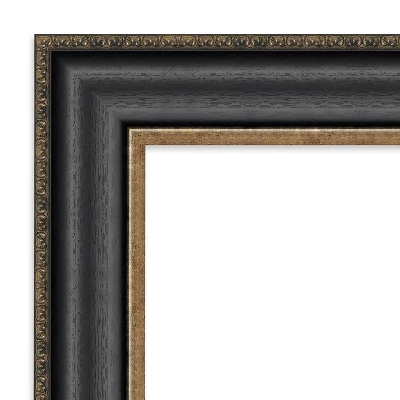 Amanti Art Thomas Black Bronze Petite Bevel Bathroom Wall Mirror 29.75 X 23.75 In. 1 Amanti Art Thomas Black Bronze Petite Bevel Bathroom Wall Mirror 29.75 X 23.75 In.