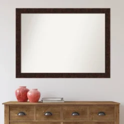 42" X 31" Non-Beveled William Mottled Bronze Narrow Wall Mirror - Amanti Art -Umbra Home Decor Shop GUEST 8d48b7d2 306a 441d af05 3de04e30a4ea