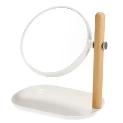 Unique Bargains Home Vanity Rotatable 1X/3X Magnifying Cosmetic Mirror With Storage Tray -Umbra Home Decor Shop GUEST 8fd3dc70 cd77 431d b6f4 16a252f42a62