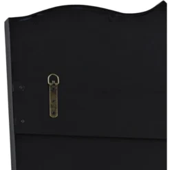 Uttermost Gaylia Satin Black 27" X 36 3/4" Curve Top Mirror -Umbra Home Decor Shop GUEST 907eb70e bc64 499f 8227 e945c049231f