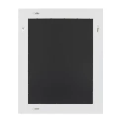 24" X 30" Rost Pieced Wood Framed Wall Mirror White - DesignOvation -Umbra Home Decor Shop GUEST 90e0849b d371 45bc bf8c 6b9c20ed406c