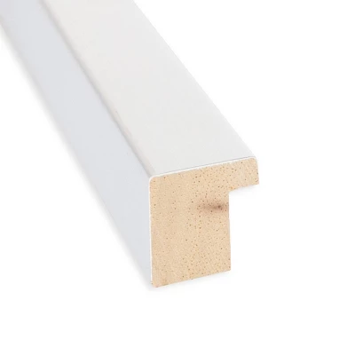 20" X 26" Non-Beveled Svelte Silver Wood Bathroom Wall Mirror - Amanti Art 1 20" X 26" Non-Beveled Svelte Silver Wood Bathroom Wall Mirror - Amanti Art