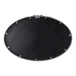 27" X 18.7" Arendahl Oval Wall Mirror Silver - Kate & Laurel All Things Decor -Umbra Home Decor Shop GUEST 92f9bbb9 eeef 4474 8eb2 0624232e9bbb