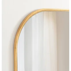 36" X 24" Caskill Framed Arch Wall Mirror Gold - Kate & Laurel All Things Decor -Umbra Home Decor Shop GUEST 93f54b83 cf9b 435d a533 3dbbbd513031