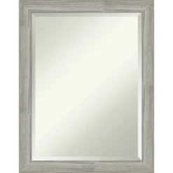 Dove Graywash Narrow Framed Bathroom Vanity Wall Mirror - Amanti Art -Umbra Home Decor Shop GUEST 946b6790 08ed 41ed b62e 836acd4d4efc