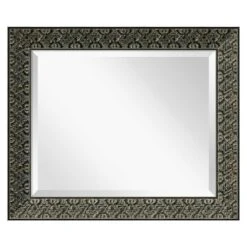 Intaglio Embossed Black Framed Wall Mirror - Amanti Art -Umbra Home Decor Shop GUEST 9538c25c 106d 4a3e 9db4 52130a58fe7f