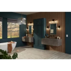 Uttermost Drake Brushed Nickel 34" Round Wall Mirror -Umbra Home Decor Shop GUEST 95dcf39c 2c28 46f7 8284 144f91a180d5