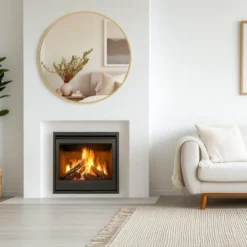 GlasFlength Decorative Wall Mirrors, Round Mirror Wall Mounted Circle Mirrors Vanity Mirror For Bathroom Living Room Bedroom, Gold, 24"*3" -Umbra Home Decor Shop GUEST 95de9ab2 a29d 435a a09d e1eb6a08fcc3