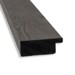 42" X 31" Non-Beveled Rustic Plank Gray Narrow Bathroom Wall Mirror - Amanti Art